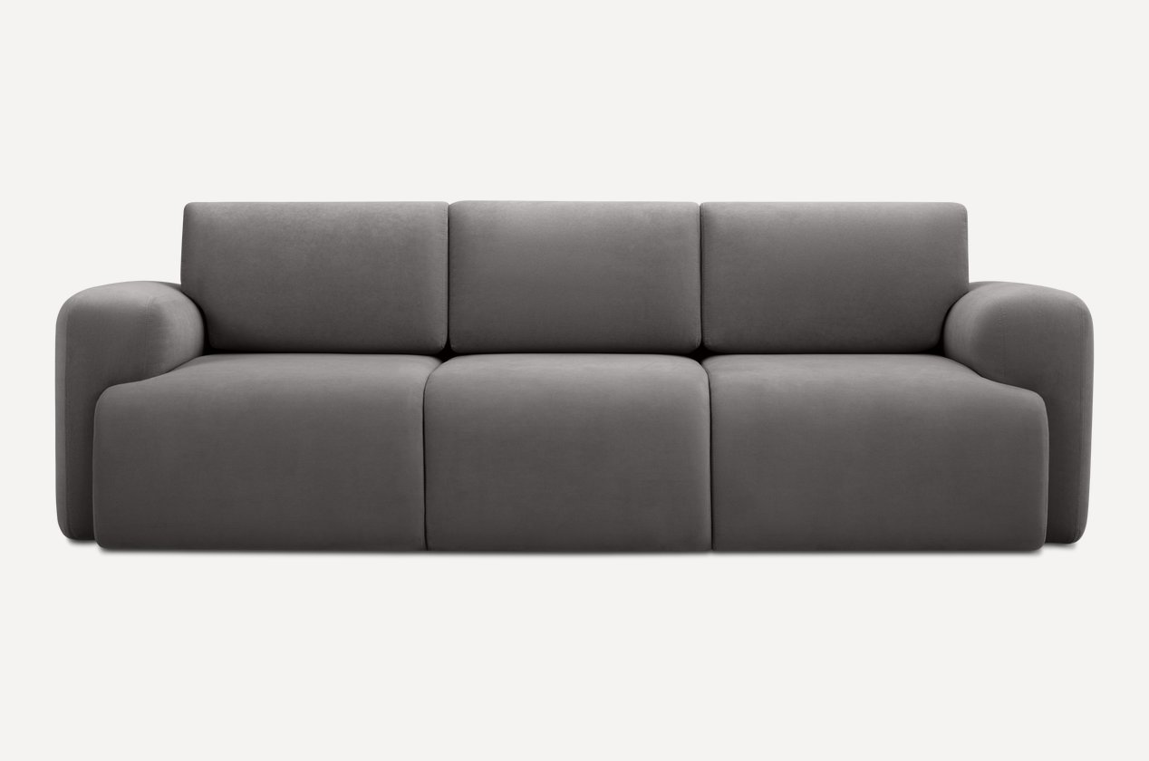Sitora toʻgʻri divan — kulrang