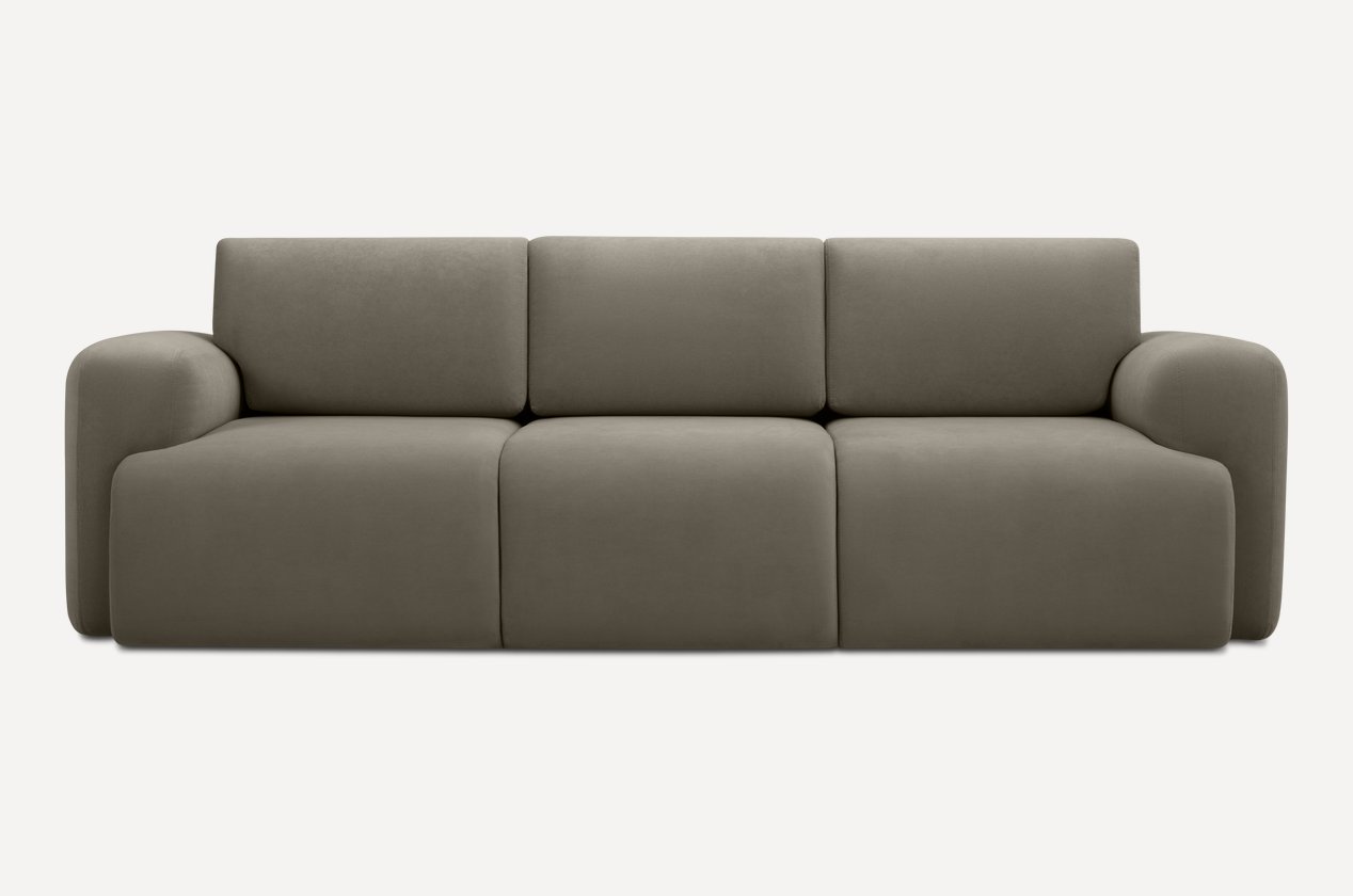 Boghcha toʻgʻri divan — yashil