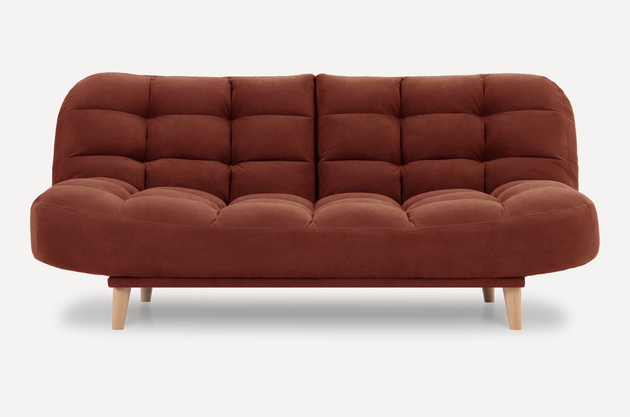 Navo toʻgʻri divan — terrakota