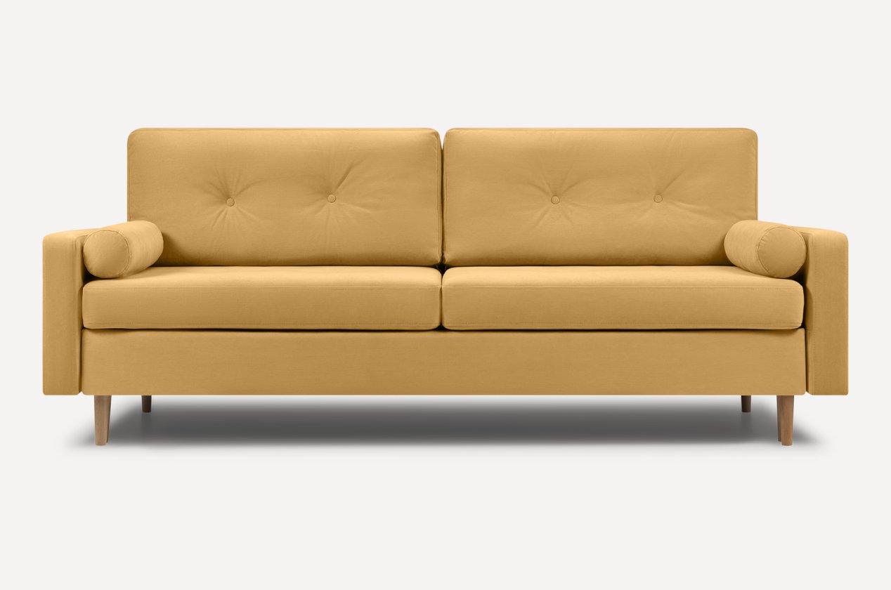 Navo toʻgʻri divan — sariq