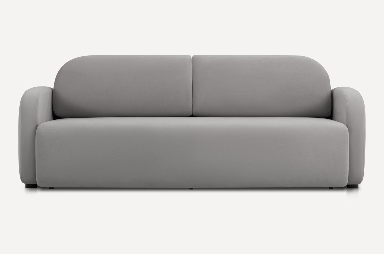 Sitora toʻgʻri divan — och kulrang