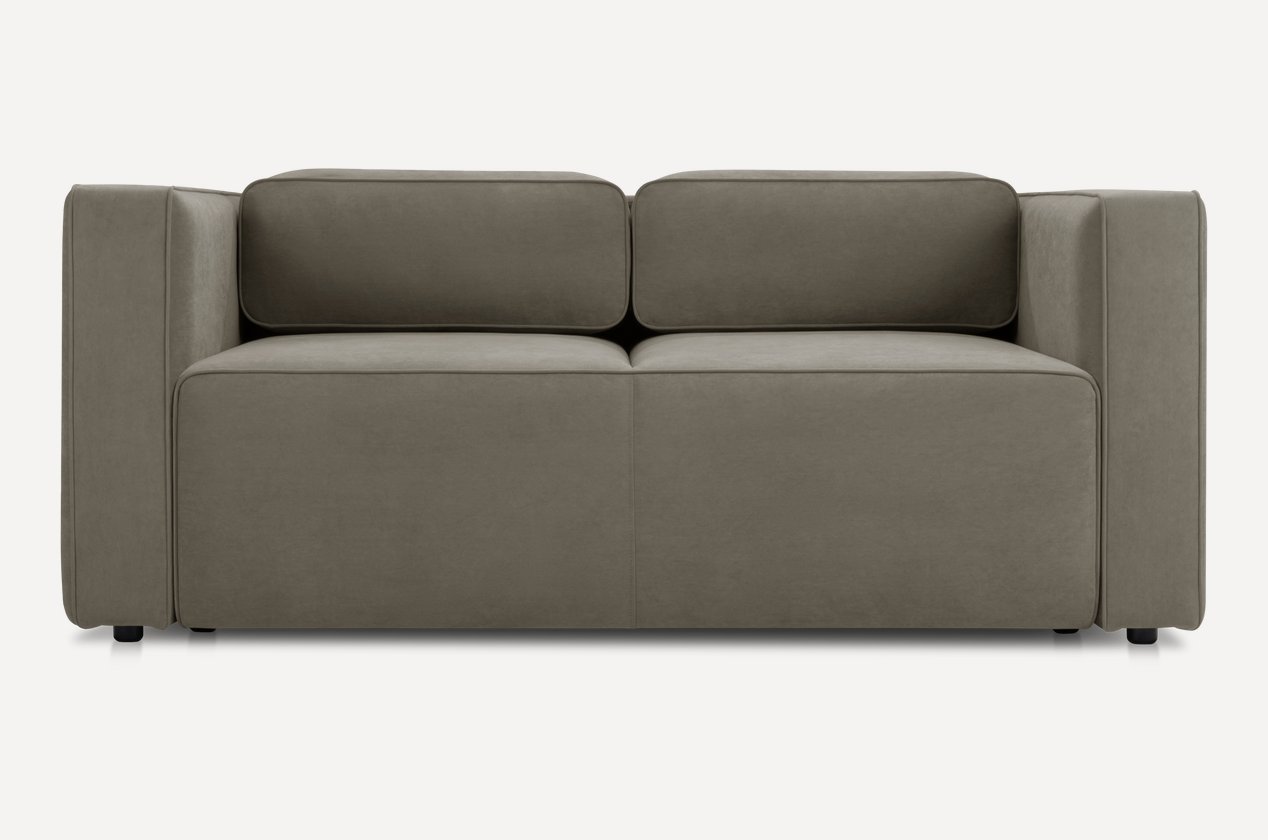 Navo divan 186 sm — kulrang-yashil
