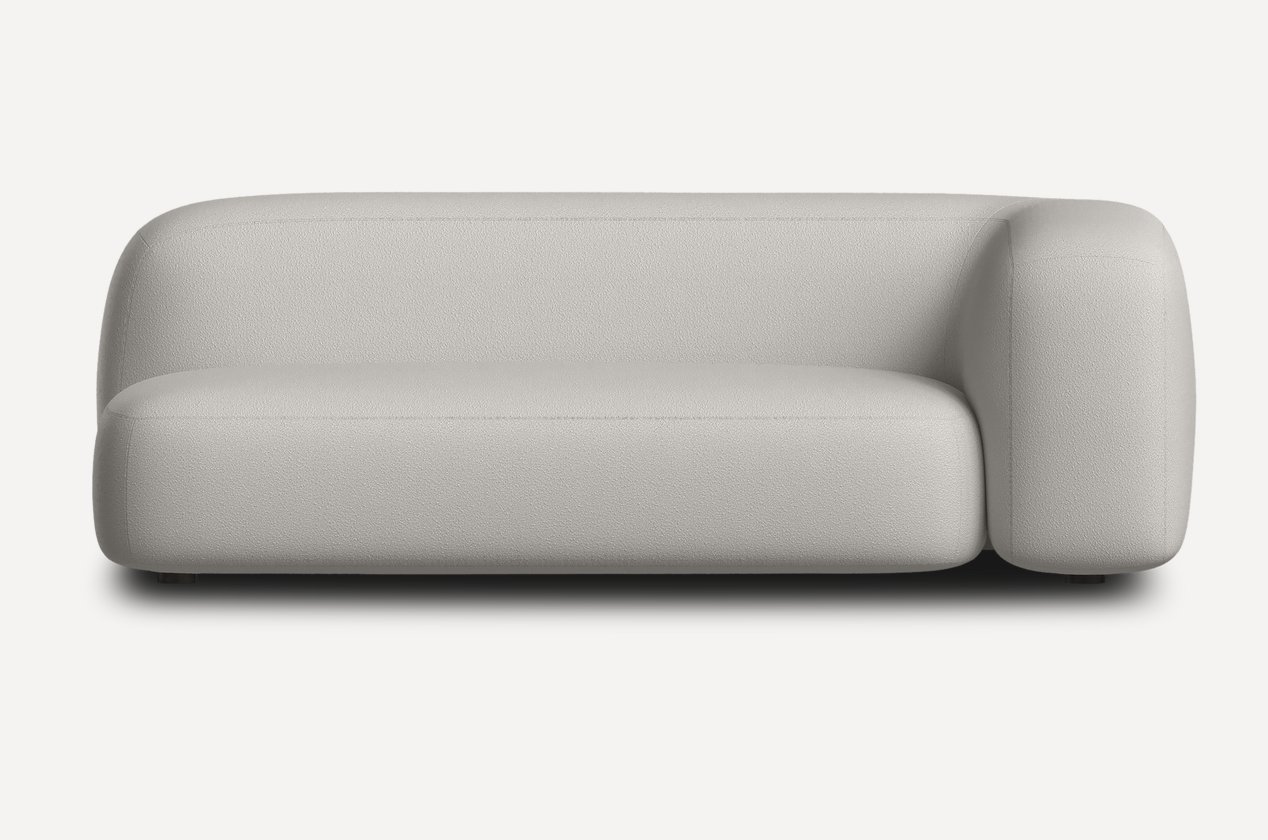 Sitora toʻgʻri divan — bej