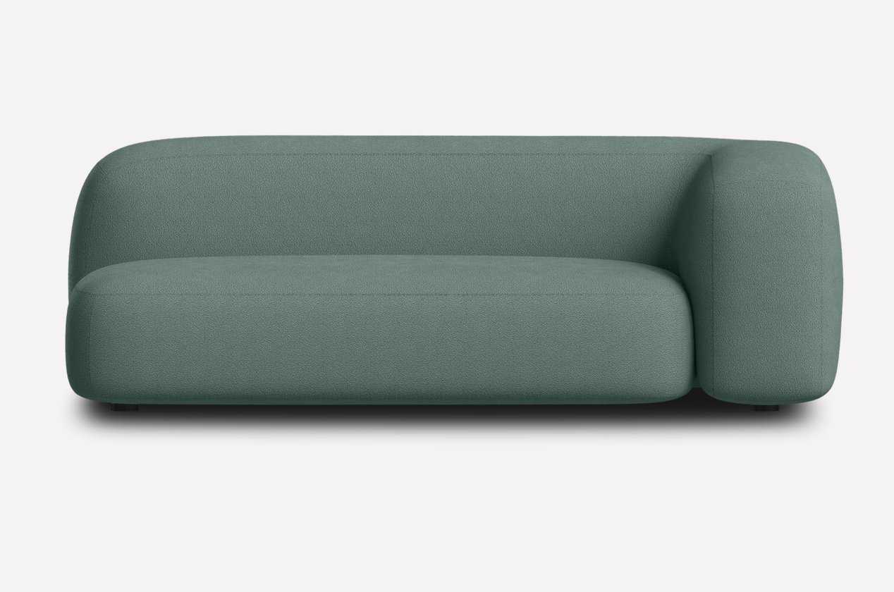 Sitora toʻgʻri divan — yashil