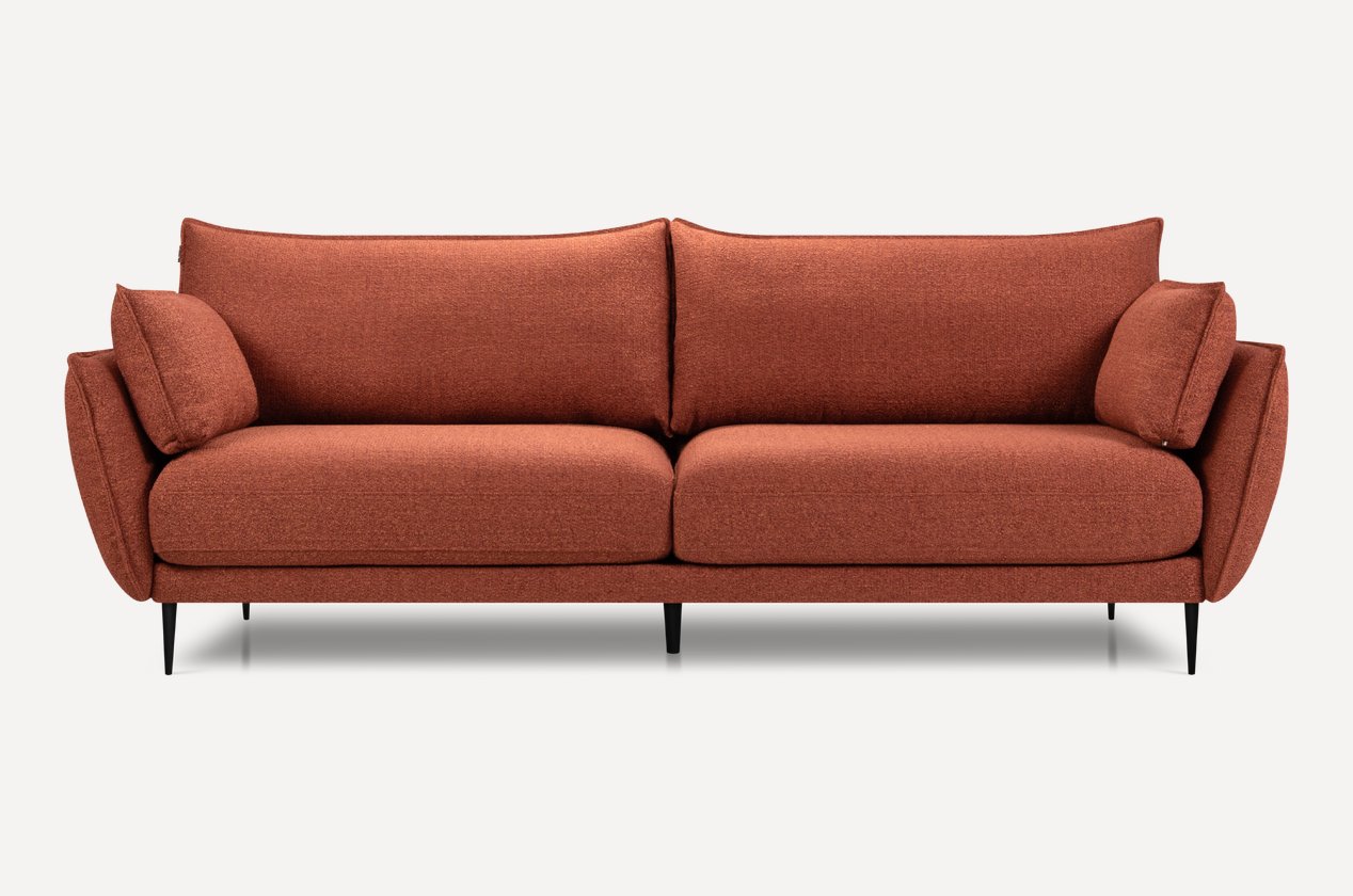 Navo toʻgʻri divan — terrakota