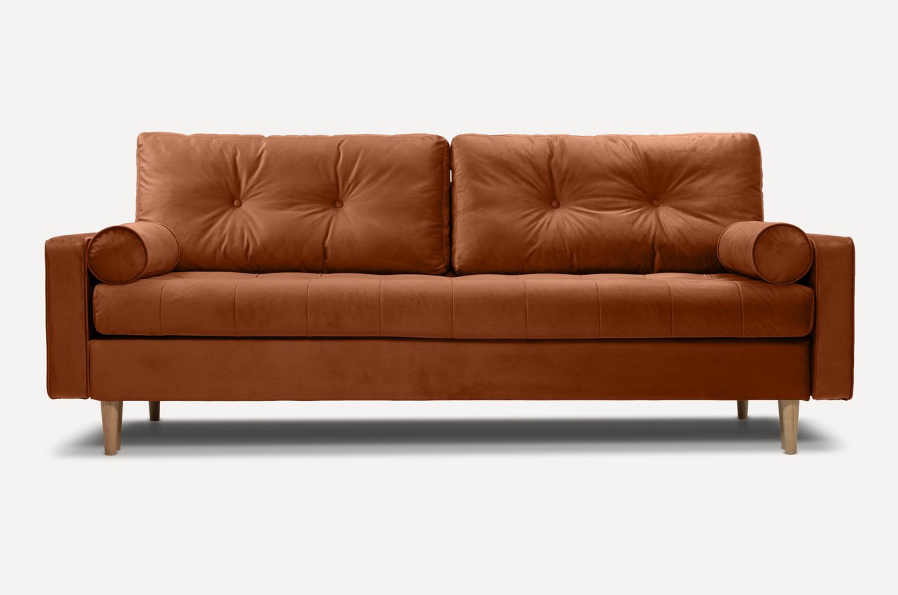 Sitora toʻgʻri divan — terrakota