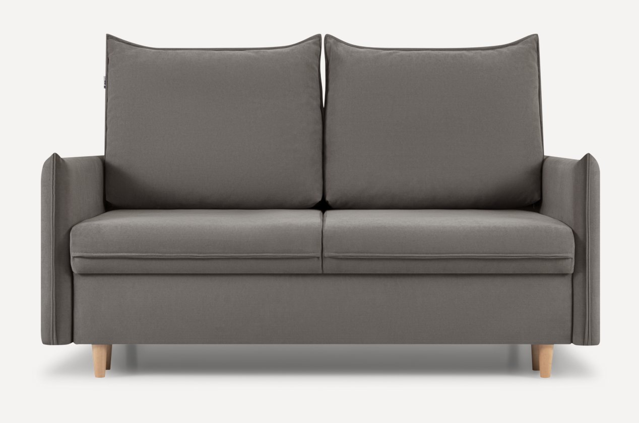 Chorsu toʻgʻri divan mini — kulrang