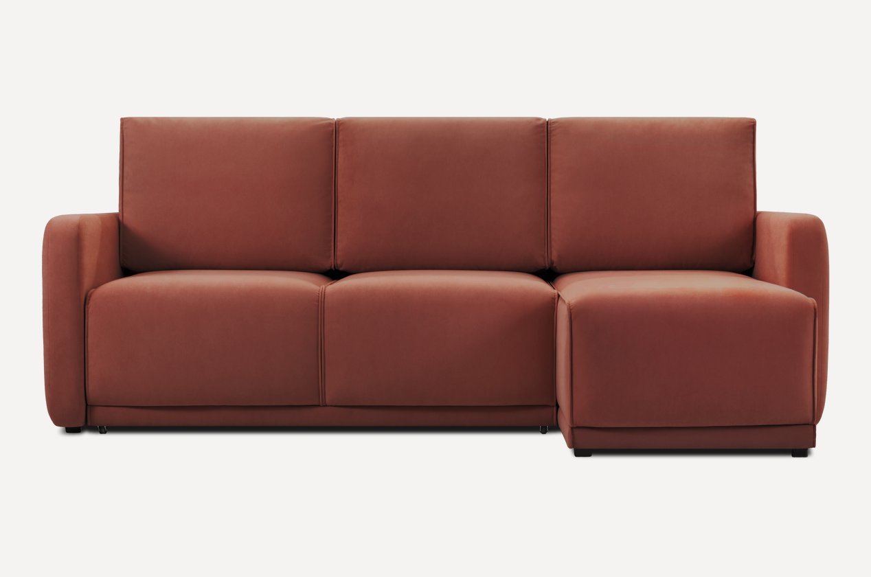 Chorsu burchakli divan — terrakota