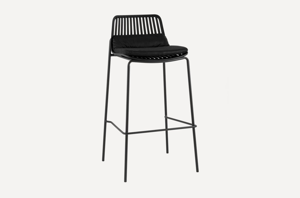 Стул Aira 49×49 см — чёрный