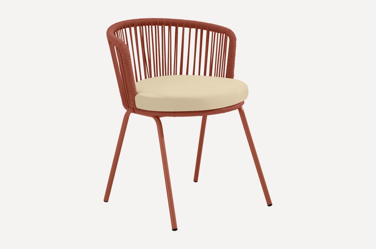 Стул Bari Compact 56×60 см — бордовый