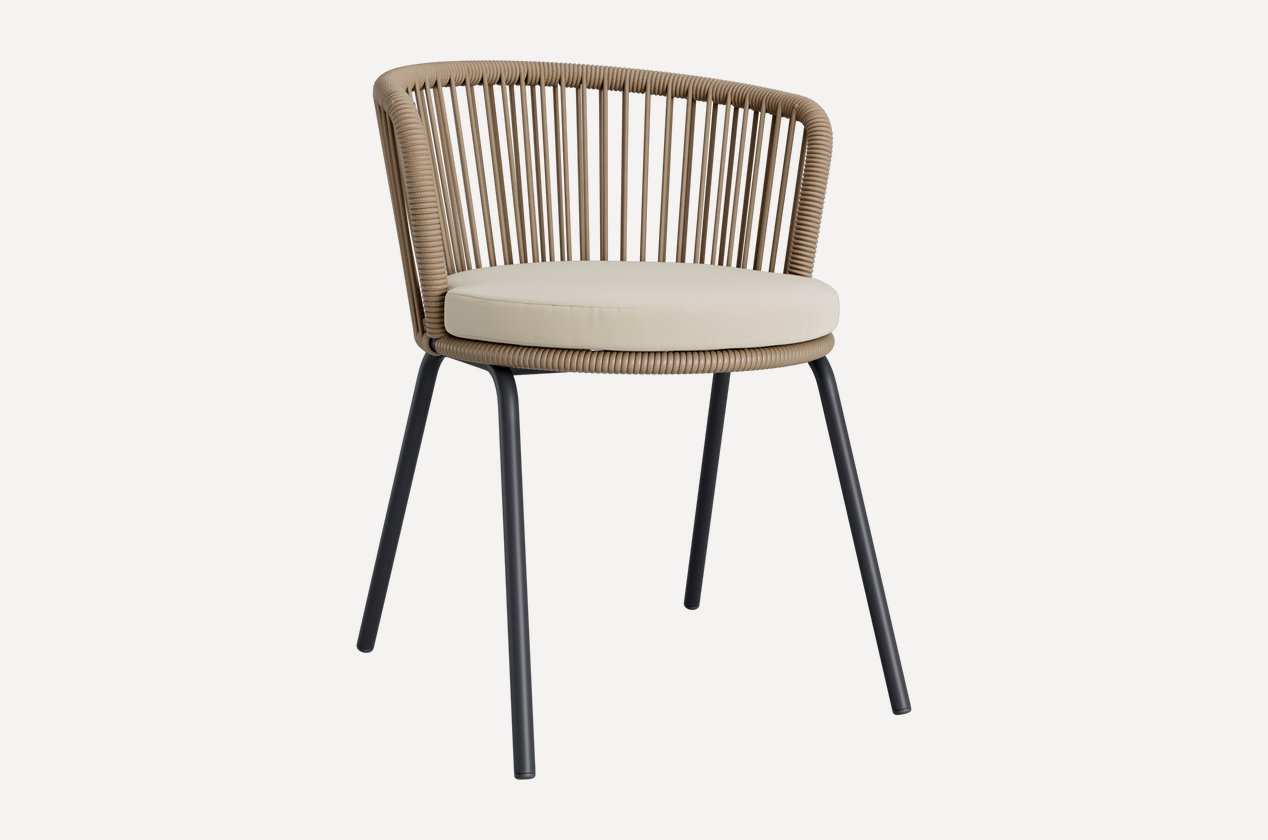 Стул Bari Compact 56×60 см — кремовый / бежевый