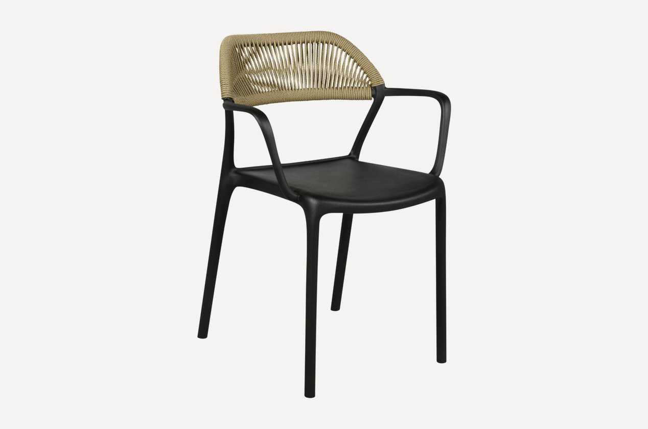 Стул Humo Soft 57×51 см — чёрный