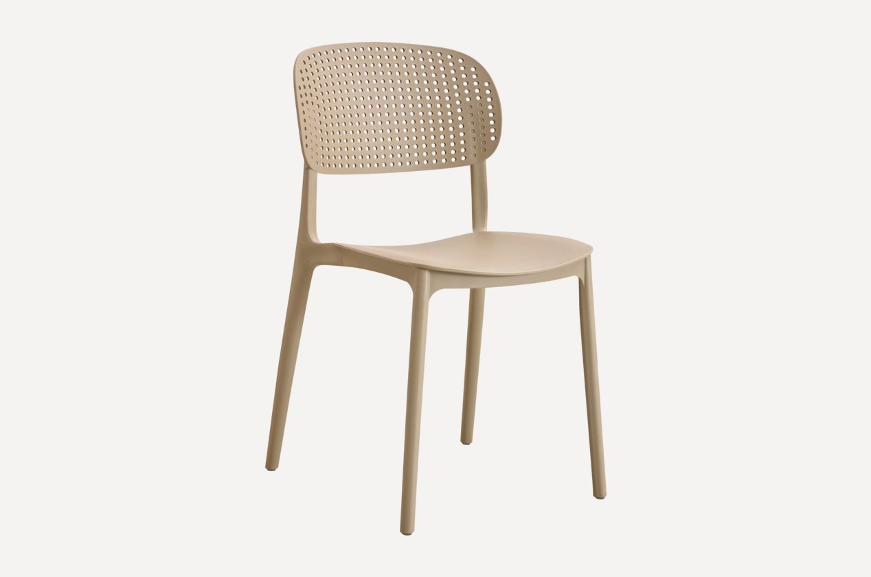 Стул Ipak Garden 42×54 см — бежевый
