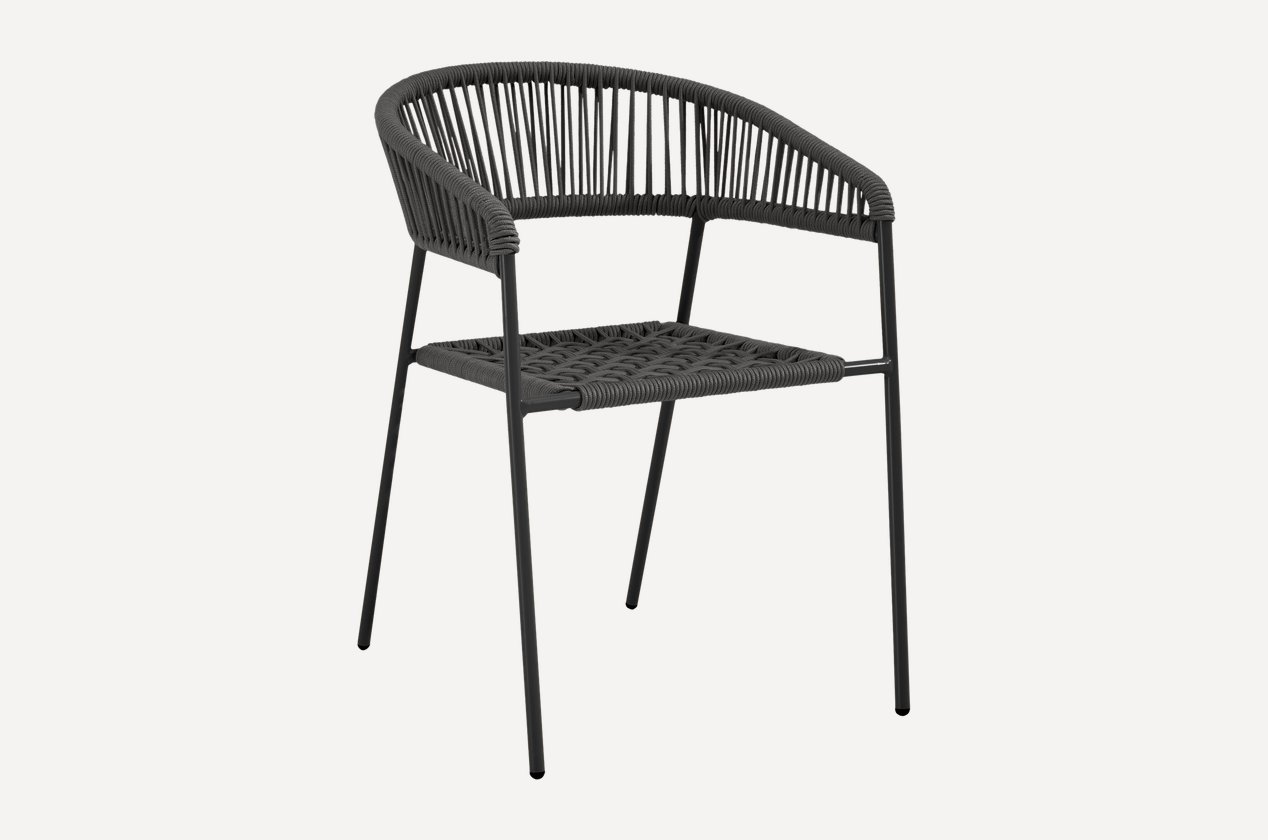 Стул Sokin Urban 57×60 см — чёрный