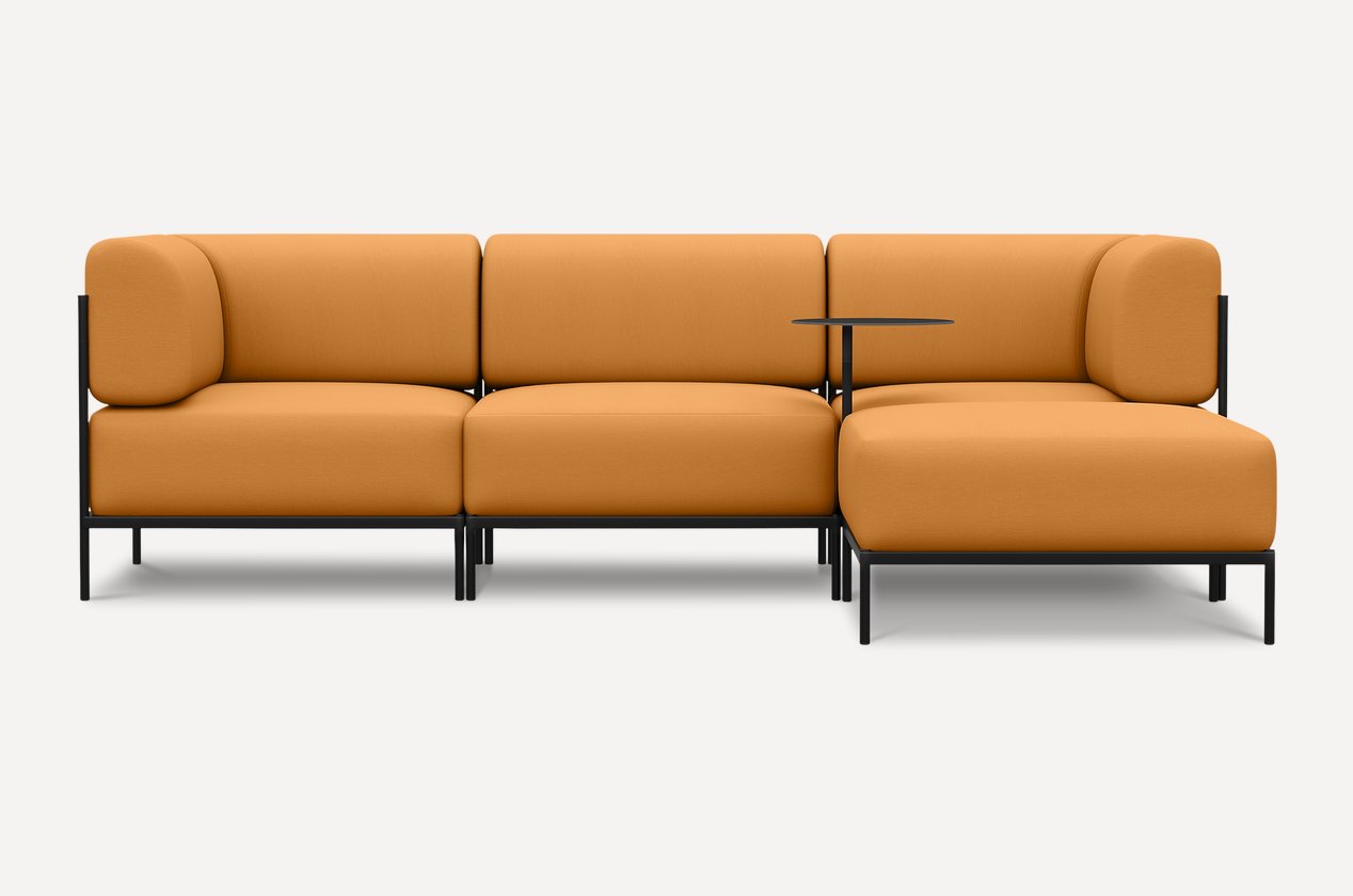 Sabo Compact keng 243 sm modulli terrakota divan