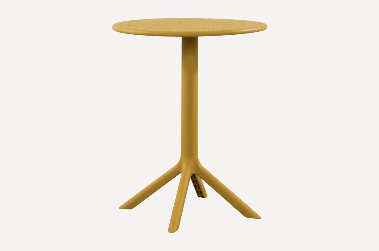 Стол Ravo Patio 60 см — жёлтый