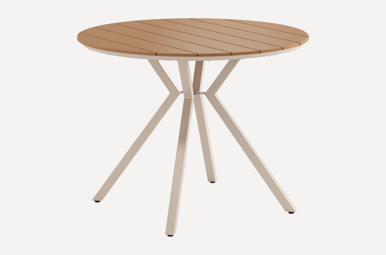 Ziyo Grand 100 sm bej stol