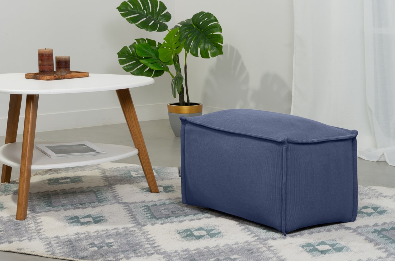 Sitora пуф 60x40x40 см — синий